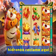 hidronox reclame aqui